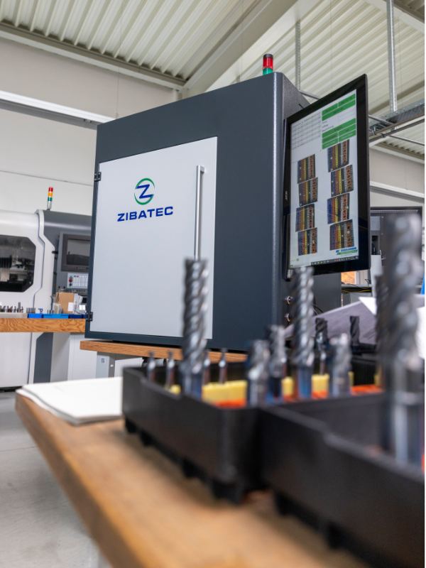 Zibatec Toolfinder zur Werkzeugvermessung